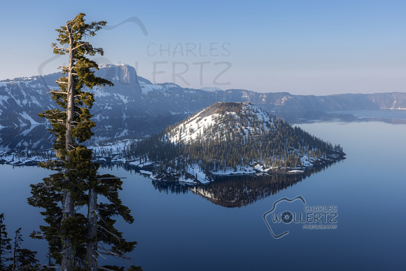 Crater Lake reflections