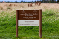 Culloden Battlefield Sign