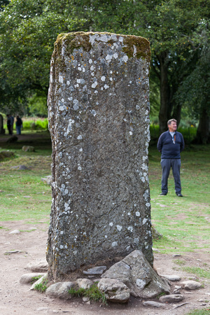 Large Standing Stone At Clava Cairns