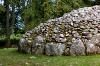 Ancient Stacked Rock Clava Cairn